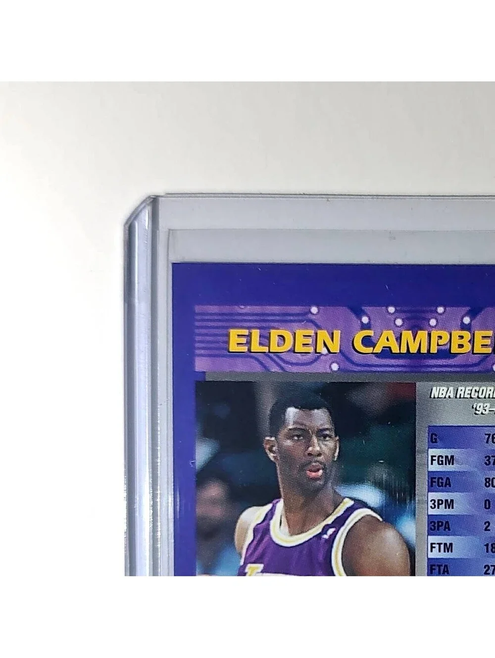 Elden Campbell 1994-95 Topps Finest #193 Basketball Card